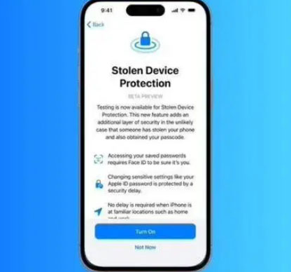 尚志苹果授权维修店分享被盗设备保护功能开启方法 