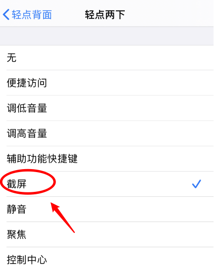 尚志苹果手机维修分享iPhone12如何启用双击截屏 